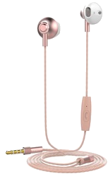 M1B Kit Pieton Stereo Jack 3.5Mm Aluminium Or Rose