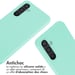 imoshion Coque en silicone avec cordon pour Samsung Galaxy S23 FE - Vert menthe