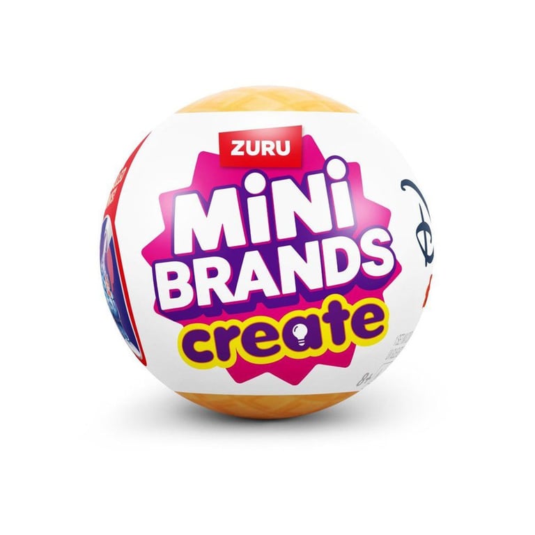 Figurine Zuru France Mini Brands Create Disney Snacks PDQ Modèle aléatoire