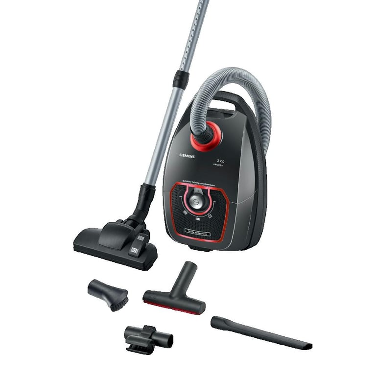 Aspirateur Siemens VSZ7XTRM 750W 5L – Technologie Allergy Plus, Filtre Lavable - vue 2