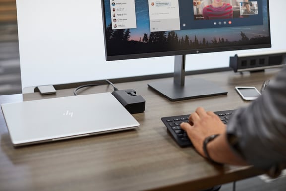 HP UltraSlim Docking Station Station d'accueil Noir