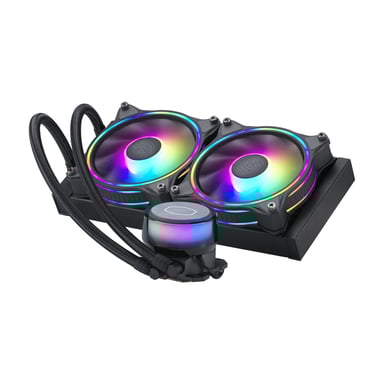 Cooler Master MasterLiquid ML240 Illusion Processor All-in-One Liquid Cooler Nero