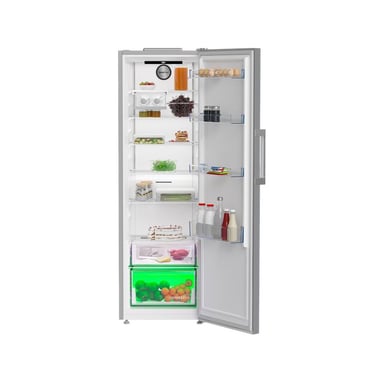 Beko Réfrigérateur B3RMLNE444HXB pose libre No-Frost 365 L inox 1 porte LED HarvestFresh 35 dB - Neuf Argent - vue 5