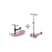 Monopattino evolutivo Micro Mobility Mini Micro Deluxe Rock & Go LED Rosa Polverosa