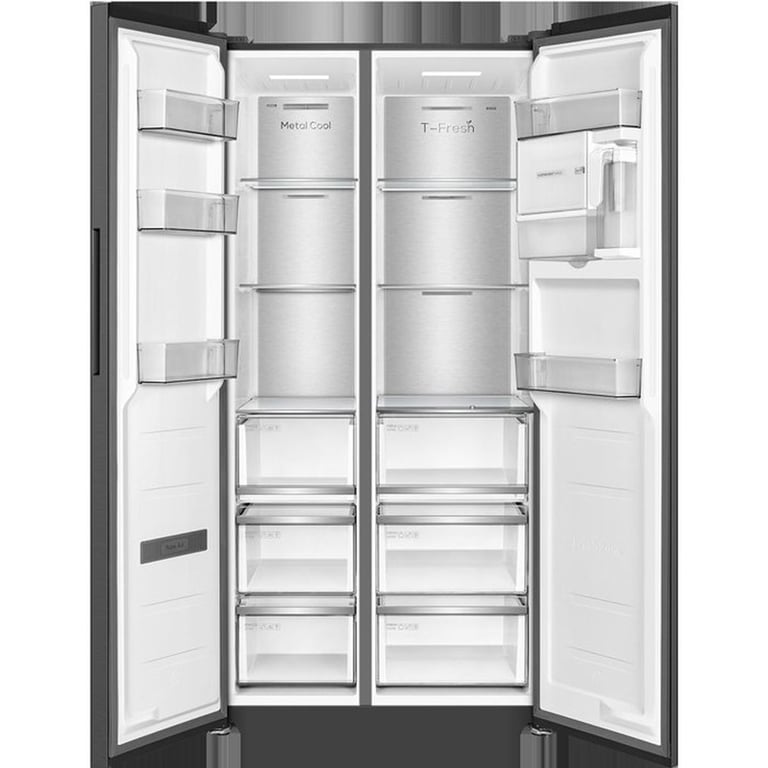 Réfrigérateur américain TCL RC605SXD0 portes Enchâssable 605 inox - vue 3