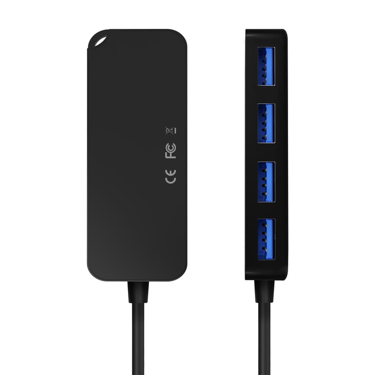 AISENS A109 0715 hub & concentrateur USB 3.2 Gen 1 3.1 Gen 1 Type C 5000 Mbit/ Neuf - vue 2