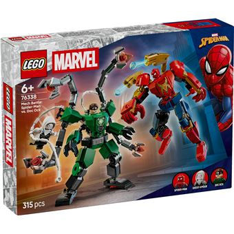 LEGO® Super Heroes 76338 Le combat des robots : Spider Man contre Docteur Octopus - vue 4