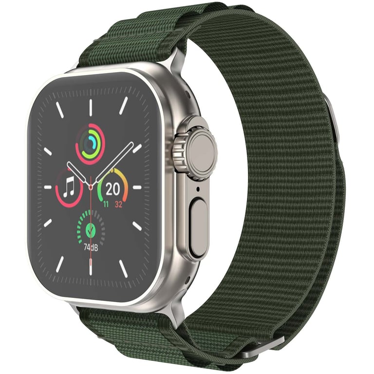 imoshion Bracelet en nylon Alpine pour Apple Watch Series 1 á 10 / SE / Ultra 2 44454649 mm Neuf - vue 4