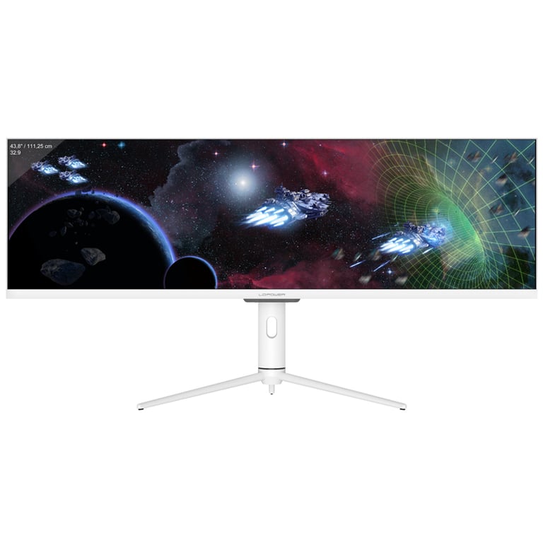 LC Power LC M44 DFHD 120 écran plat de PC 111 2 cm 43.8 3840 x 1080 pixels Neuf