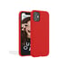 JAYM - Coque Silicone Premium Rouge pour Apple iPhone 13 Pro -100% Silicone et Microfibre - Renforcée et Ultra Doux