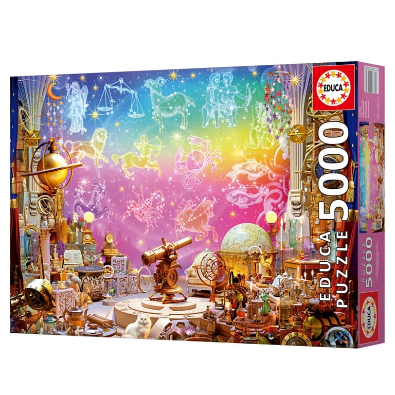 Puzzle EDUCA Astrologie 5000 pièces 157 x 107 cm Pour adultes Thème science et espace - vue 3