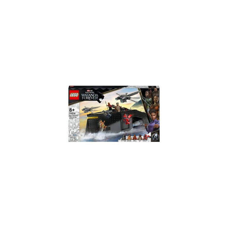 Jeu de construction LEGO Marvel 76214 Panther Water Duel Royal Sea Leopard 5 minifigurines couleur Neuf