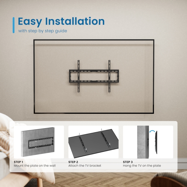 EWENT Support TV 37 à 75 Fixe EW1503 Neuf - vue 2