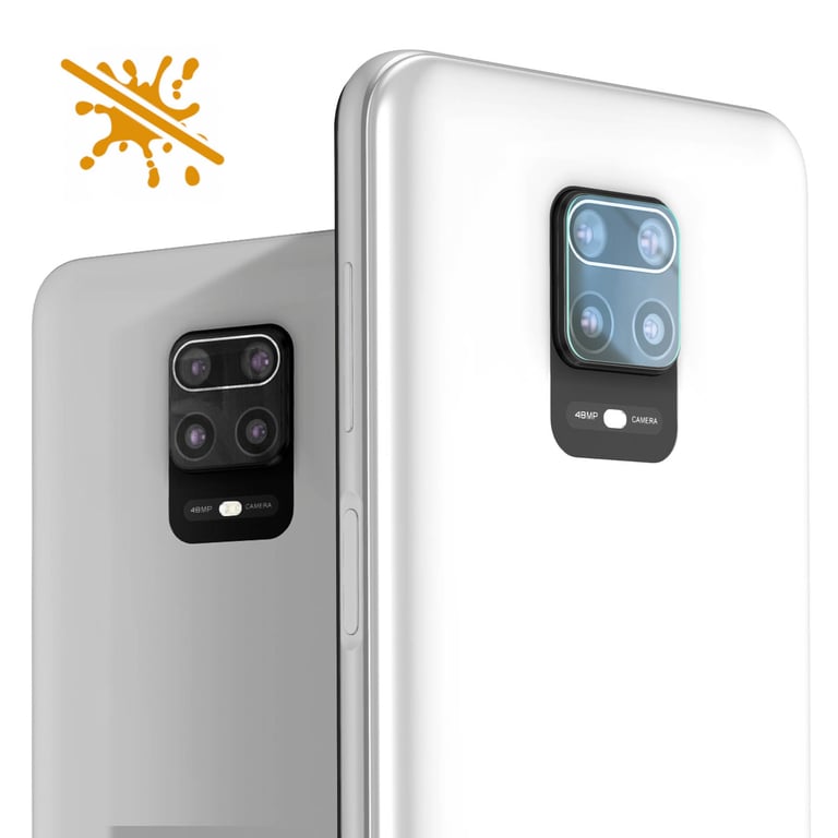 Protection caméra Xiaomi Redmi Note 9 Pro Max9 Pro9s Verre trempé Anti explosion - vue 4