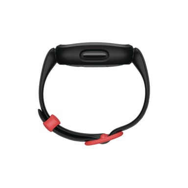 Bracciale connesso Fitbit Ace 3 - Nero e rosso
