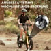 Bicicletta elettrica pieghevole KINGBULL Literider 2.0, batteria rimovibile da 48 V 13,5 Ah, cambio Shimano a 7 velocità - Verde