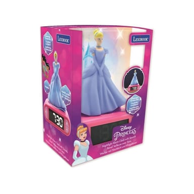 Sveglia di Cenerentola con effetti sonori magici e illuminazione temporanea