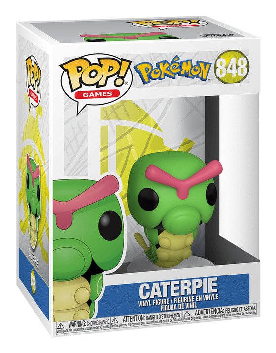 Funko Chenipan Pokémon Figurine POP! 9 cm - vue 3