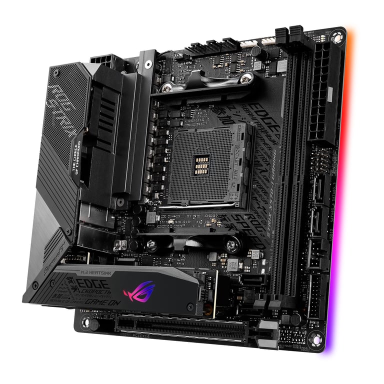 ASUS ROG Strix X570 I Gaming AMD X570 Emplacement AM4 mini ITX Neuf - vue 4