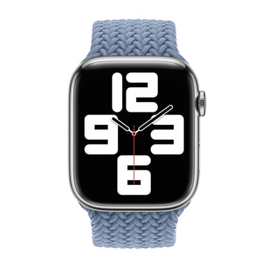 Bracelet Solo tressé pour Apple Watch | 44/45/46/49 mm - Taille 4 - Slate Blue