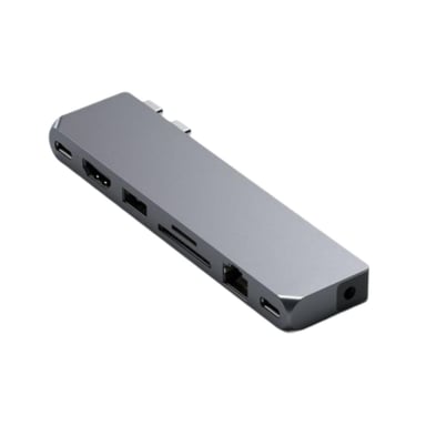 Hub Doppia USB per MacBook in Alluminio Pro Hub Max HDMI 4K