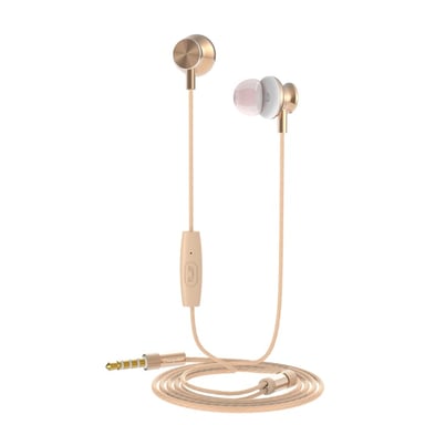 Muvit MUHPH0080 auricular con cable Llamadas/Música Oro