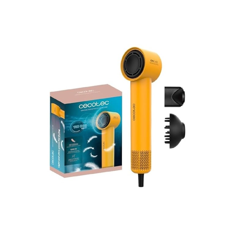 Cecotec IoniCare RockStar Style Jaune
