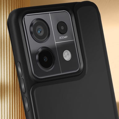 Xfm Funda para Xiaomi Redmi Note 13 Pro 5G Tarjetero delgado y ligero Negro