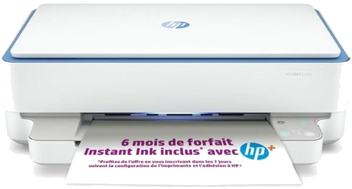HP Envy 6010e Imprimante tout-en-un Jet d'encre couleur Copie Scan - Idéal pour la famille - 6 mois 