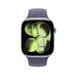 Apple Watch Series 11 GPS 46mm Boitier en Aluminium Argent avec Bracelet Sport Brume Violette - M/L