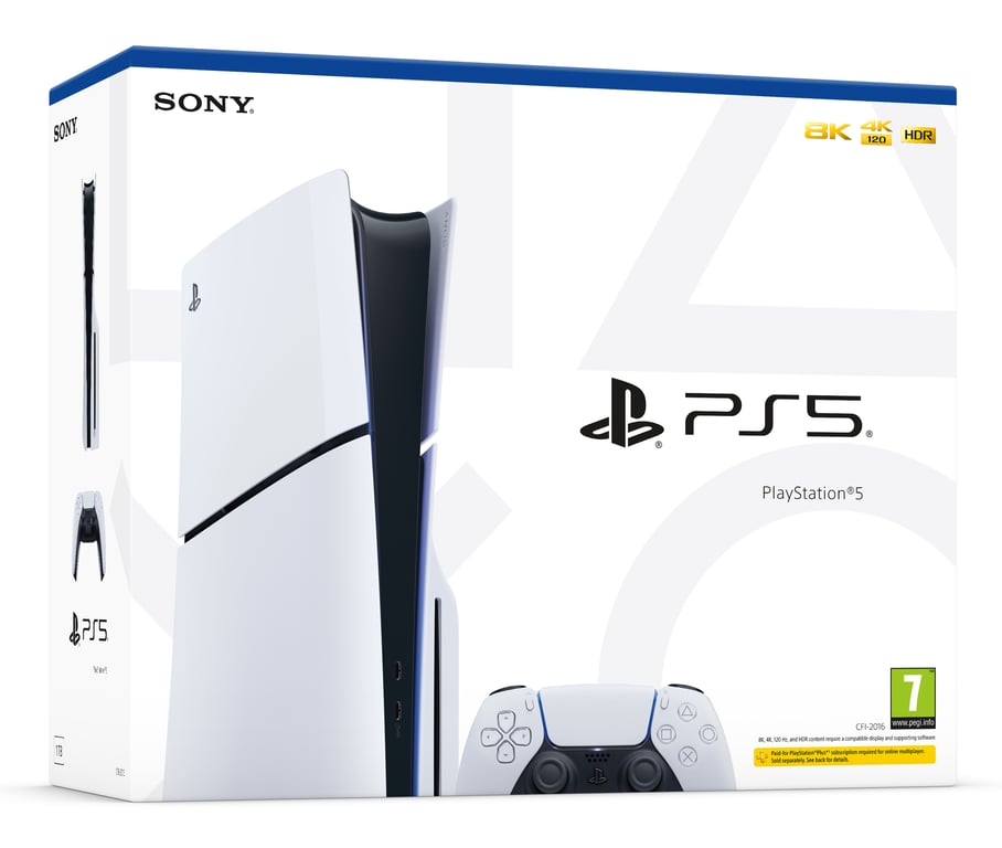 Pack Console Ps5 Slim + Marvel' Spider man 2 Sony - vue 3