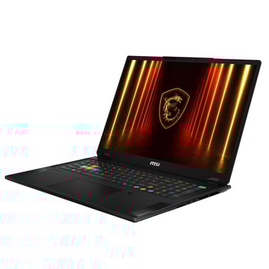 MSI Stealth 18 HX AI A2XWJG-010FR Intel Core Ultra 9 275HX Portátil 45,7 cm (18'') UHD+ 64 GB DDR5-SDRAM 2 TB SSD NVIDIA GeForce RTX 5090 Wi-Fi 7 (802.11be) Windows 11 Pro Francés Negro