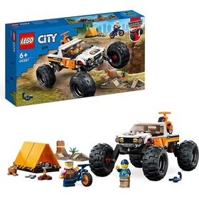 LEGO city 60387 - les aventures du 4x4 tout-terrain - vue 1