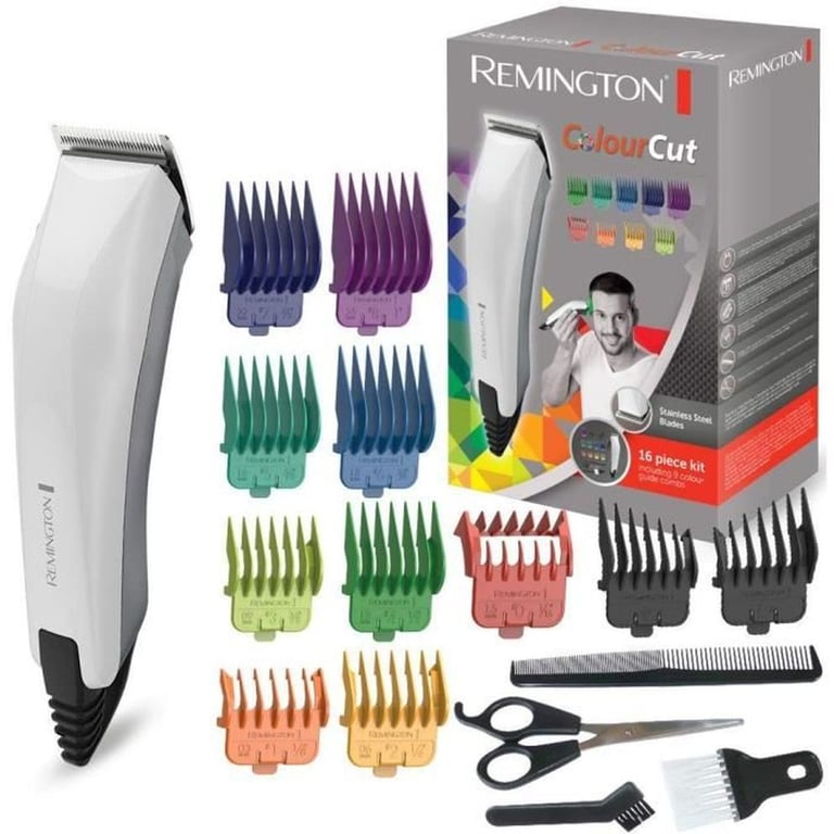 Tondeuse Cheveux Remington HC5035 – Lames Inox, 11 Sabots Colorés - vue 9