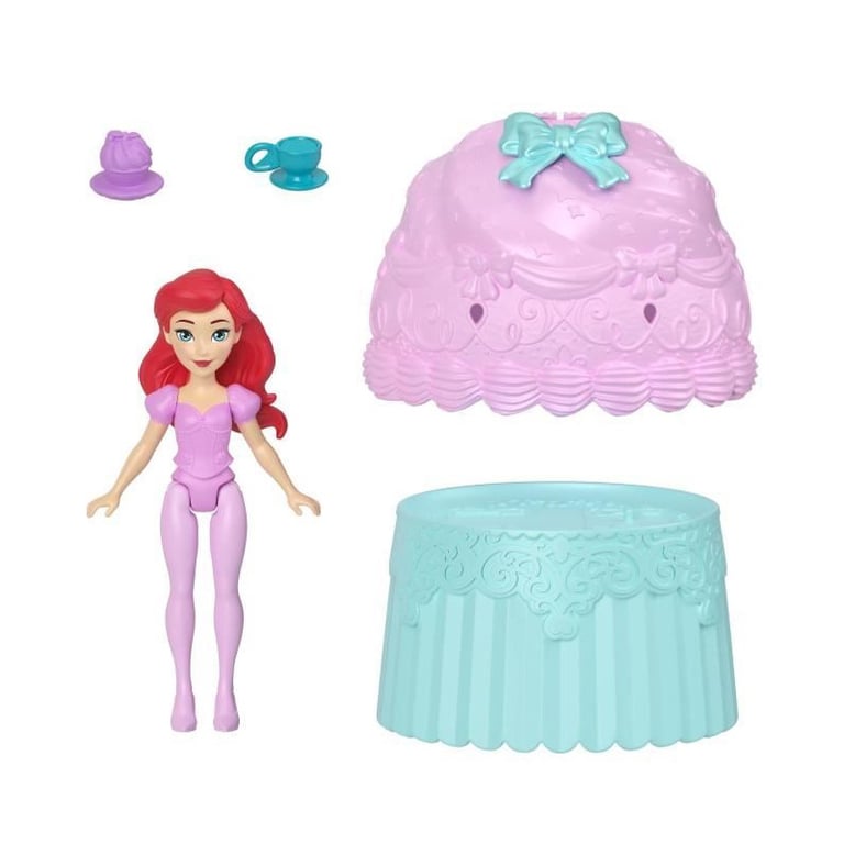 Princesses Disney Petite poupée Cupcake Doll Reveal avec 5 surprises Disney Princess JFG78 - vue 10