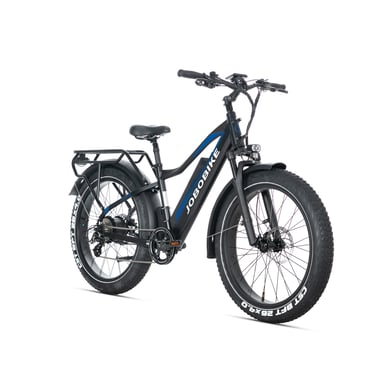 Bicicletta elettrica da montagna JOBOBIKE Robin Pro, batteria da 48 V 20 Ah, cambio Shimano a 8 velocità - blu
