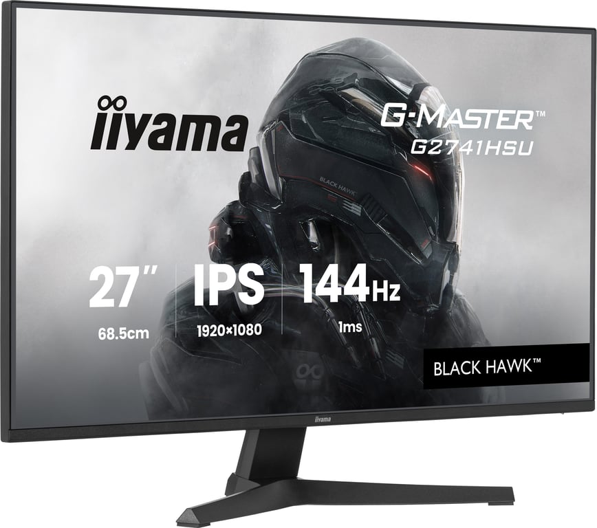 iiyama G-MASTER G2741HSU-B1 écran plat de PC 68,6 cm (27 ) 1920 x 1080 pixels Full HD Noir - Neuf