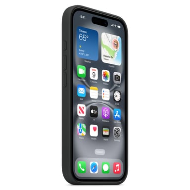 Apple Coque en silicone avec MagSafe pour iPhone 16 Plus - Noir Apple (brand) iPhone 16 Plus