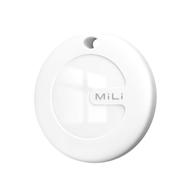 Leotec EasyTag Dual iOS & Android Blanco con Llavero Marrón