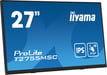 iiyama ProLite T2755MSC-B1 pantalla para PC 68,6 cm (27'') 1920 x 1080 Pixeles Full HD LED Pantalla táctil Mesa Negro