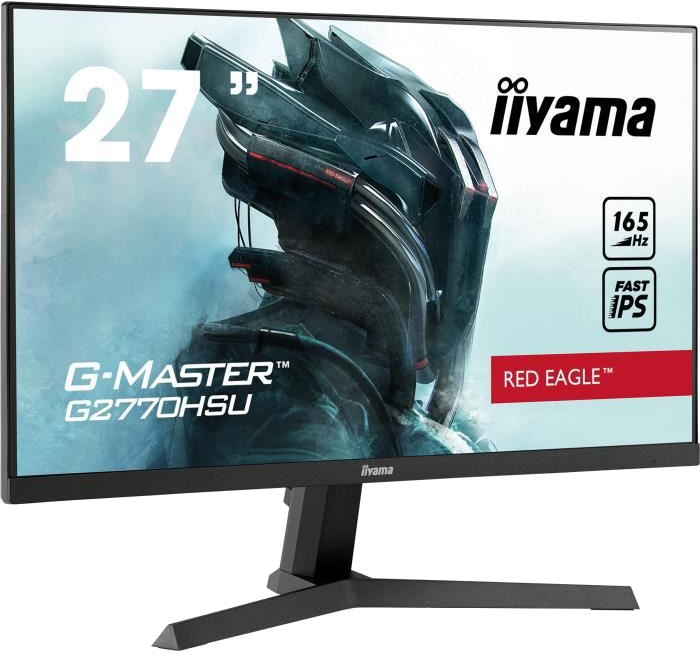 Ecran PC Gamer - IIYAMA G-Master Red Eagle G2770HSU-B1 - 27 FHD - Dalle IPS - 0,8 ms - 165 Hz - HDMI