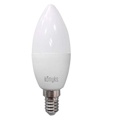 Ampoule connectée Konyks Antalya E14WR - LED WiFI + Bluetooth, 350 Lumens, Couleurs ? compatible avec Alexa ou Google Home, Automatisations faciles