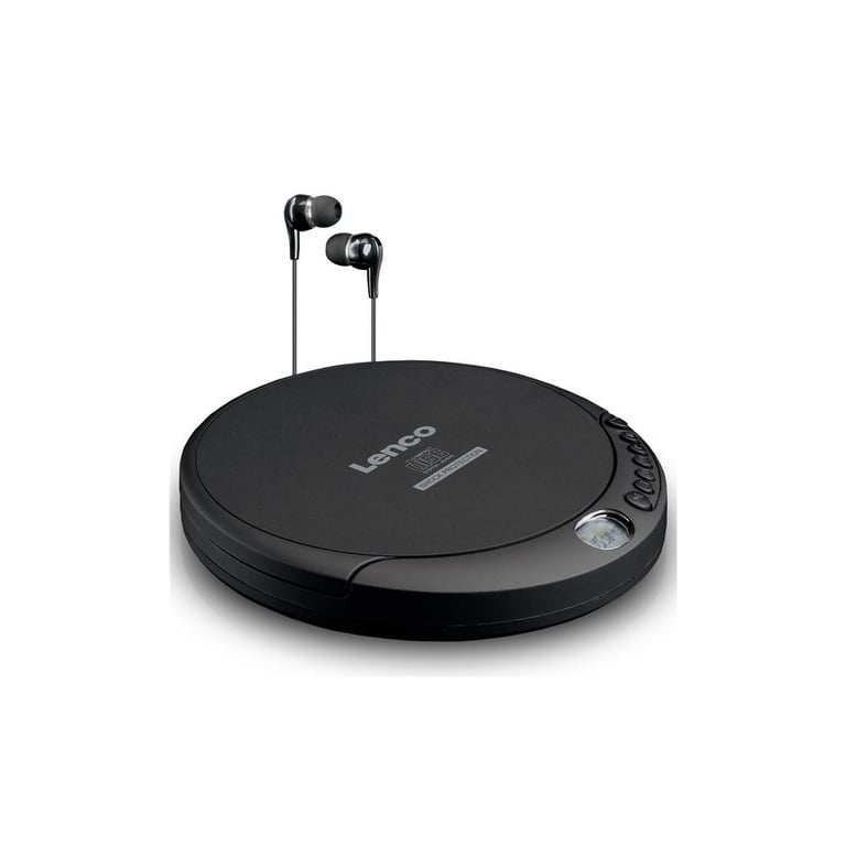 Lecteur CD, CD-R/RW, MP3 Portable avec une Protection Antichoc Noir - Neuf