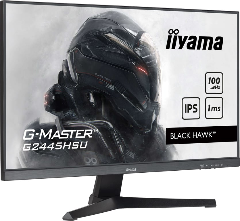 iiyama G-MASTER G2445HSU-B2 écran plat de PC 61 cm (24 ) 1920 x 1080 pixels Full HD LCD Noir - Neuf