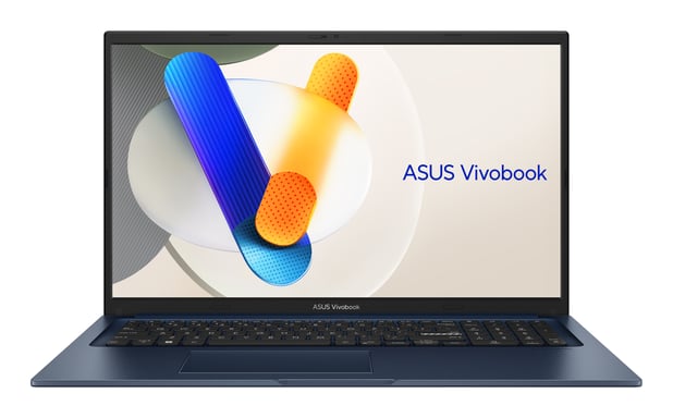 ASUS Vivobook 17 X1704VA-AU762W Intel® U U300 Ordinateur portable 43,9 cm (17.3'') Full HD 8 Go DDR4-SDRAM 512 Go SSD Wi-Fi 6 (802.11ax) Windows 11 Home Bleu