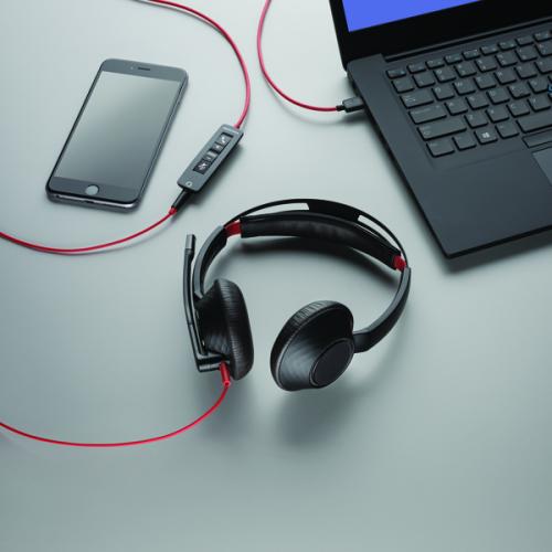 HP POLY BW 5220 STEREO USB A HS - vue 2