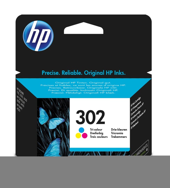 HP Cartouche d'encre couleur Nº302 - vue 2