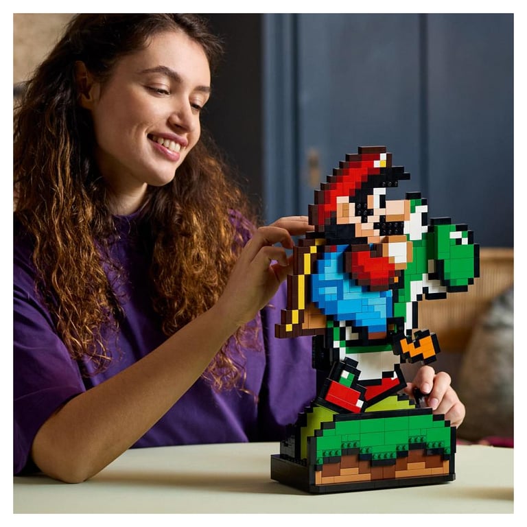 Lego Super Mario World Mario Et Yoshi 71438 Lego La Boite - vue 6