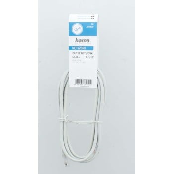 Hama 00200909 Cavo di rete grigio 1,5 m Cat5e U/UTP (UTP)