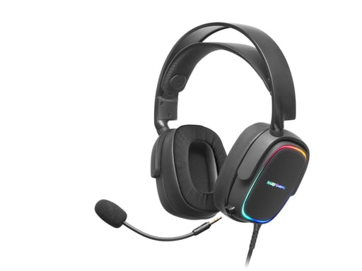 Mars Gaming MHAX auricular y casco Auriculares Alámbrico Diadema Llamadas/Música Negro